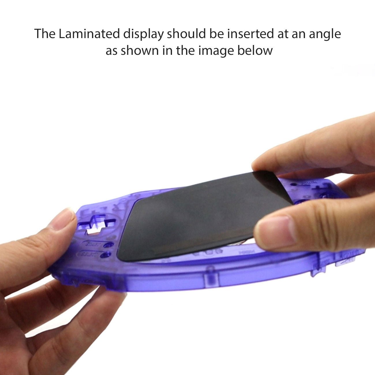 Laminated IPS 3.0 LCD screen kit for Nintendo Game Boy Advance [GBA AGB] - White | Hispeedido - 4